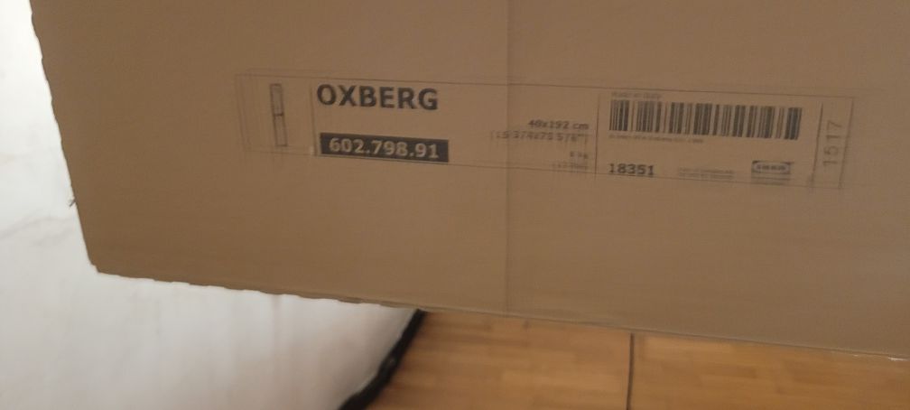 Drzwi do regałów Ikea Billy Oxberg Brązowe
