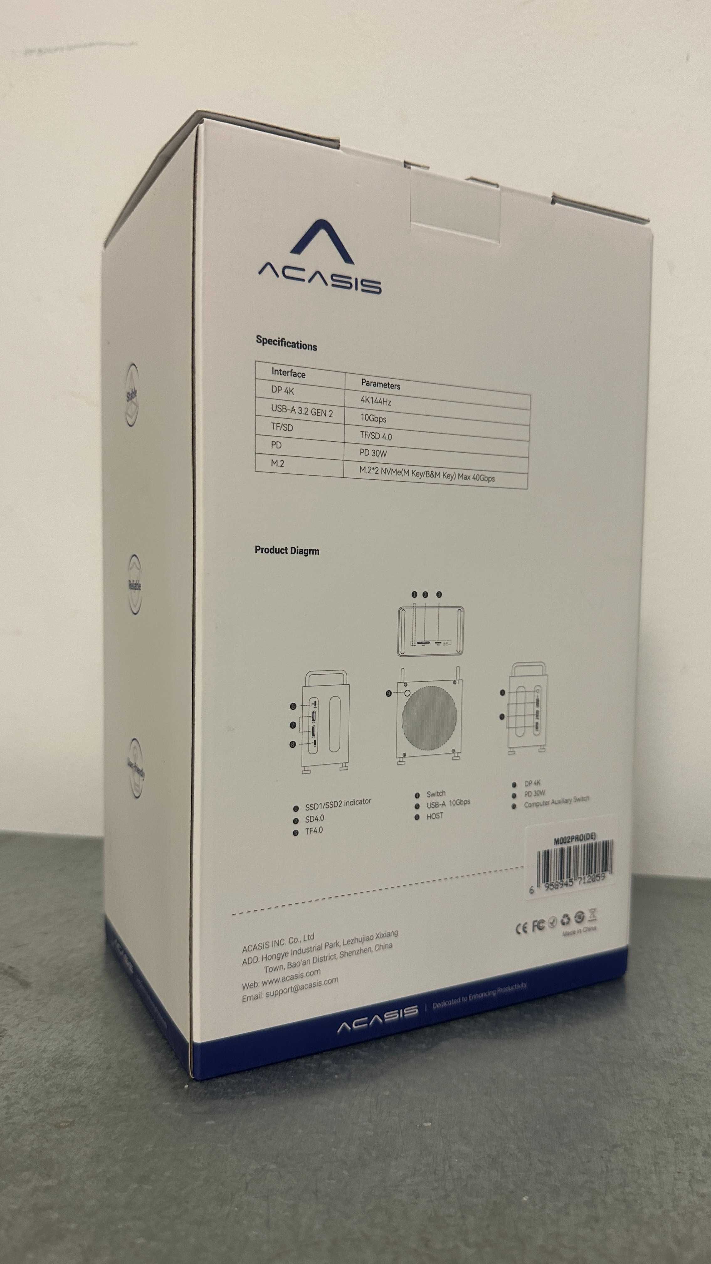 Mac Mini M4 - Acasis Thunderbolt 4 case