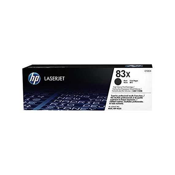 Toner original em caixa CF283X Alta capacidade NOVO