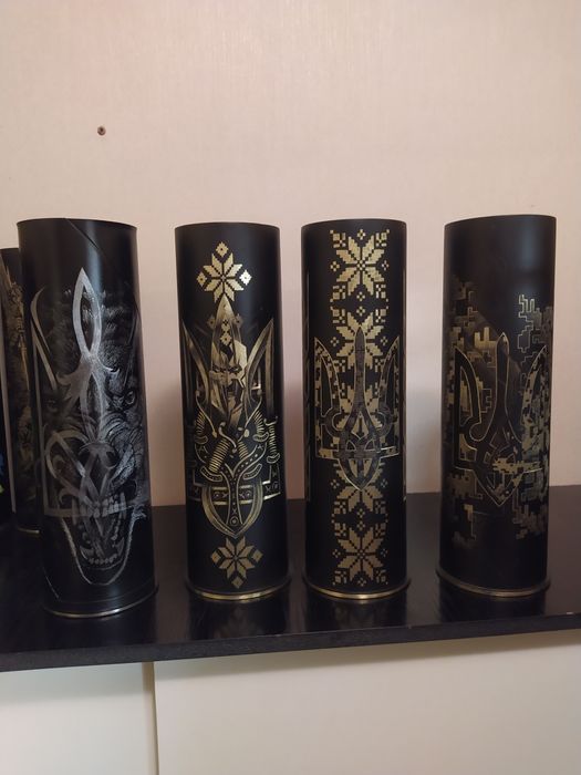 Гільза сувенір Ексклюзивна 105 латунь на подарунок аукціон чи колекції