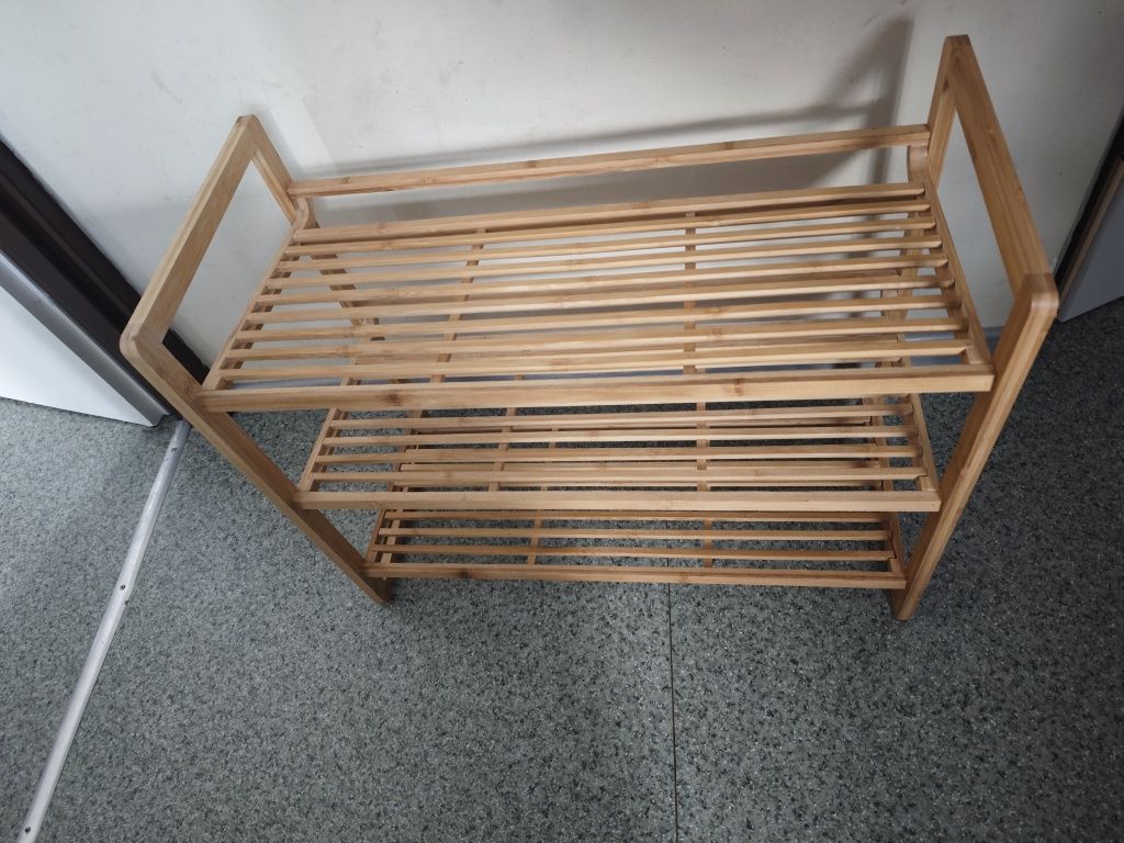 Bambusowa półka na buty