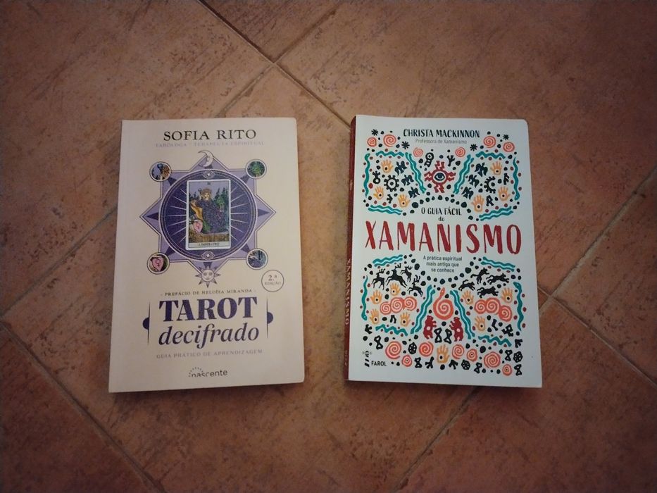 Livros Tarot, Xamanismo, Astrologia, Reiki, medicina energética, etc.