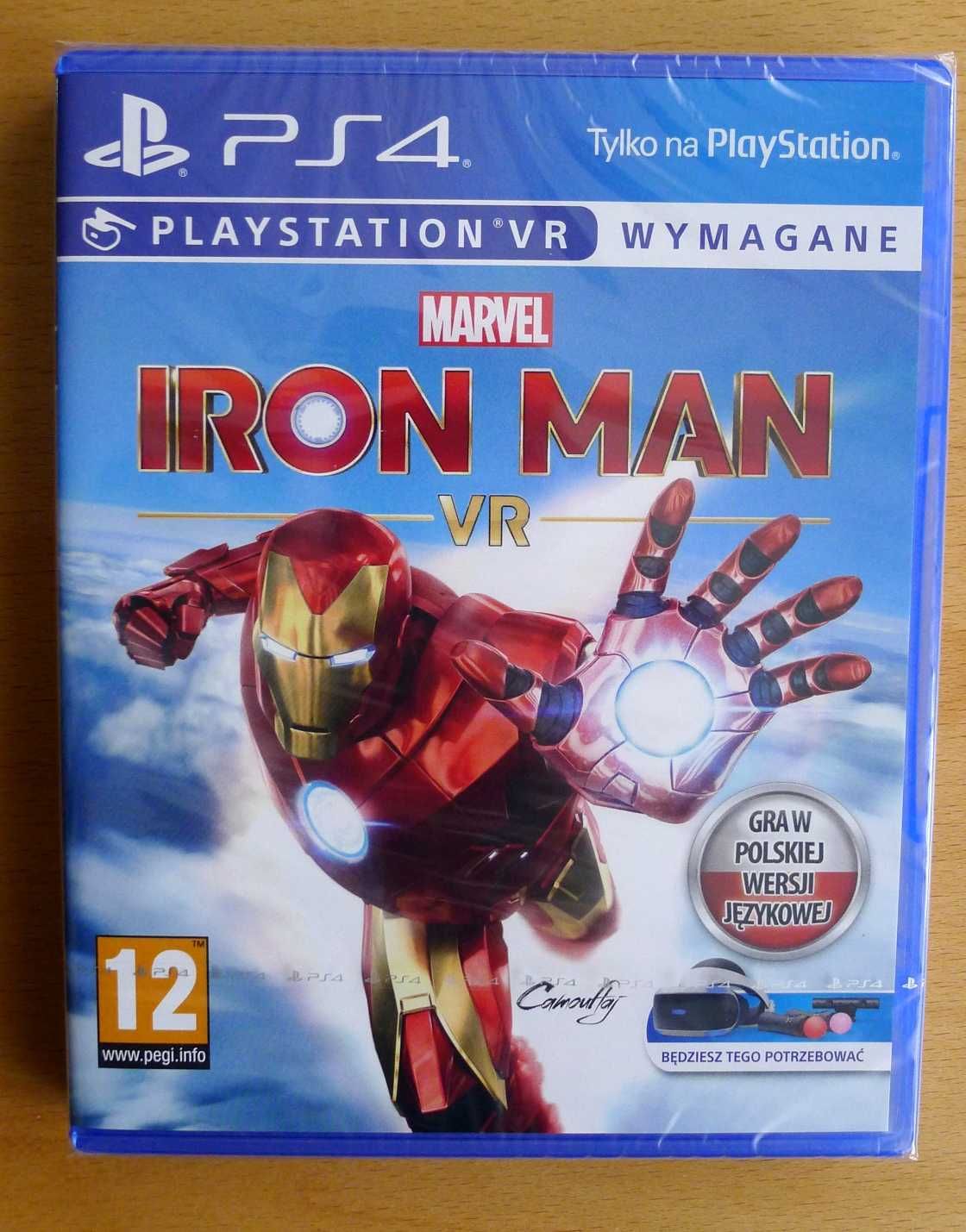 Marvel's Iron Man VR Gra PS4 Folia