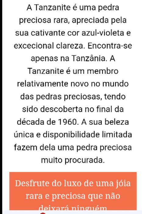 Brincos de Prata com gema semipreciosa Tanzanite