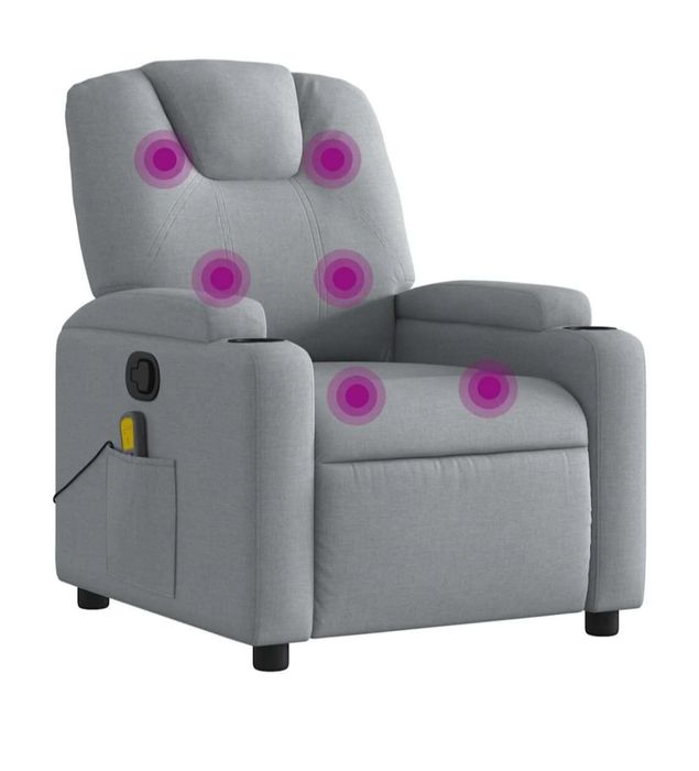 Okazja Fotel rozkładany masujacy