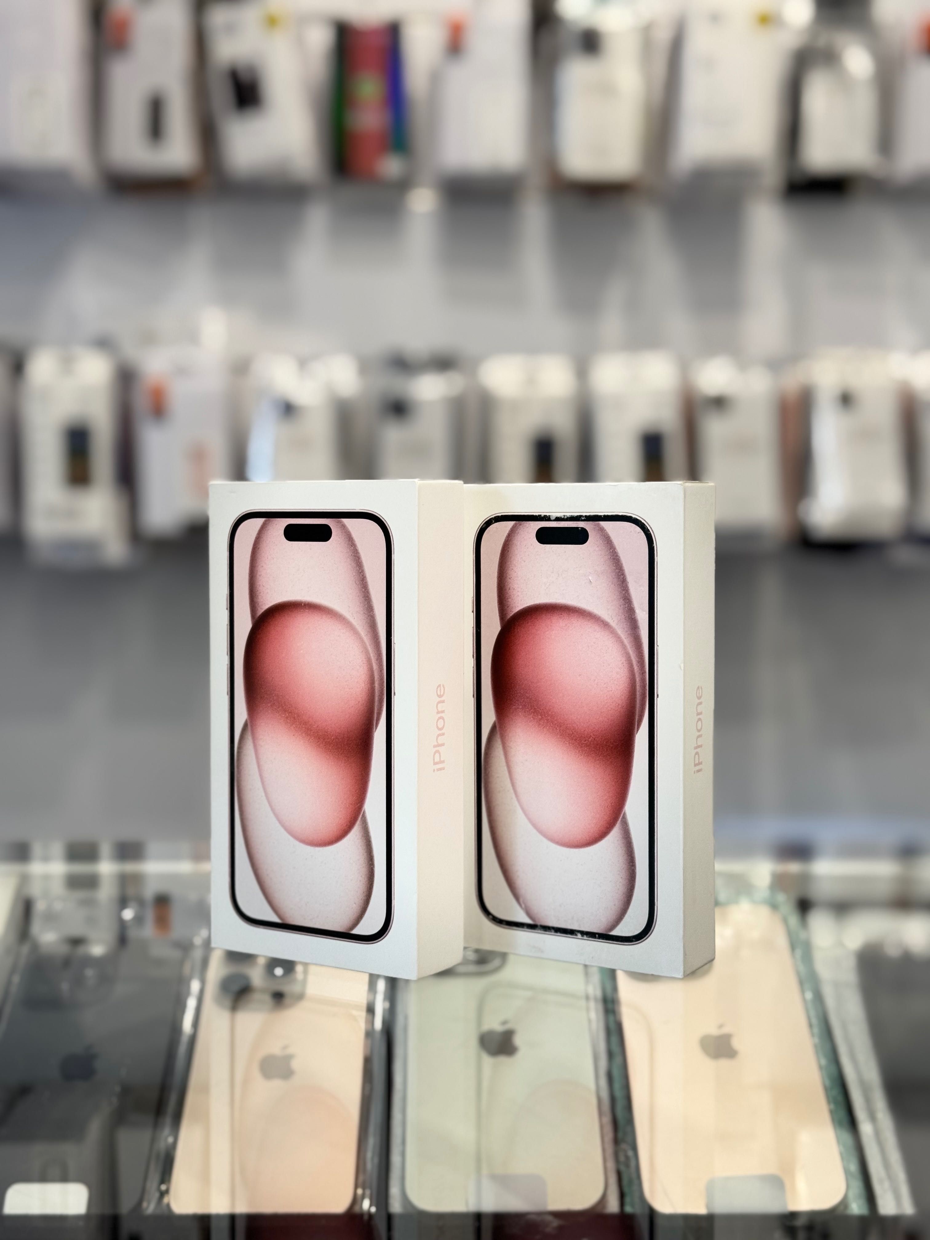 NOWY iPhone 15 Pink 128 GB Różowy • 100% baterii • GWARANCJA • plomba