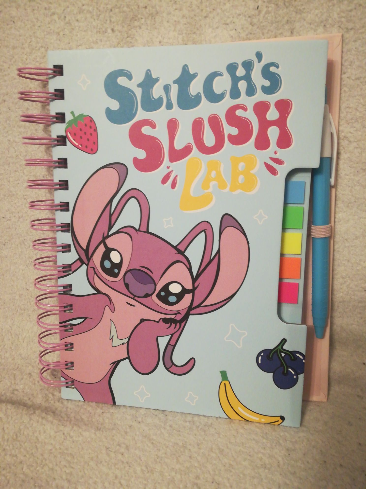 Notatnik, notes, pamiętnik na spirali Stitch