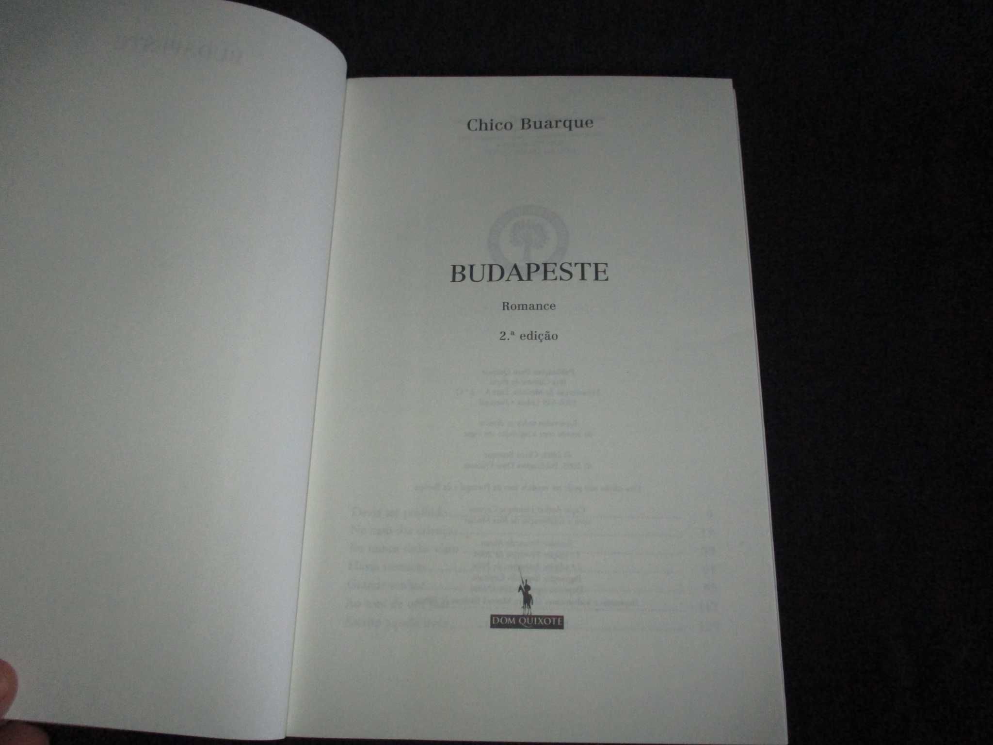 Livro Budapeste Chico Buarque Dom Quixote