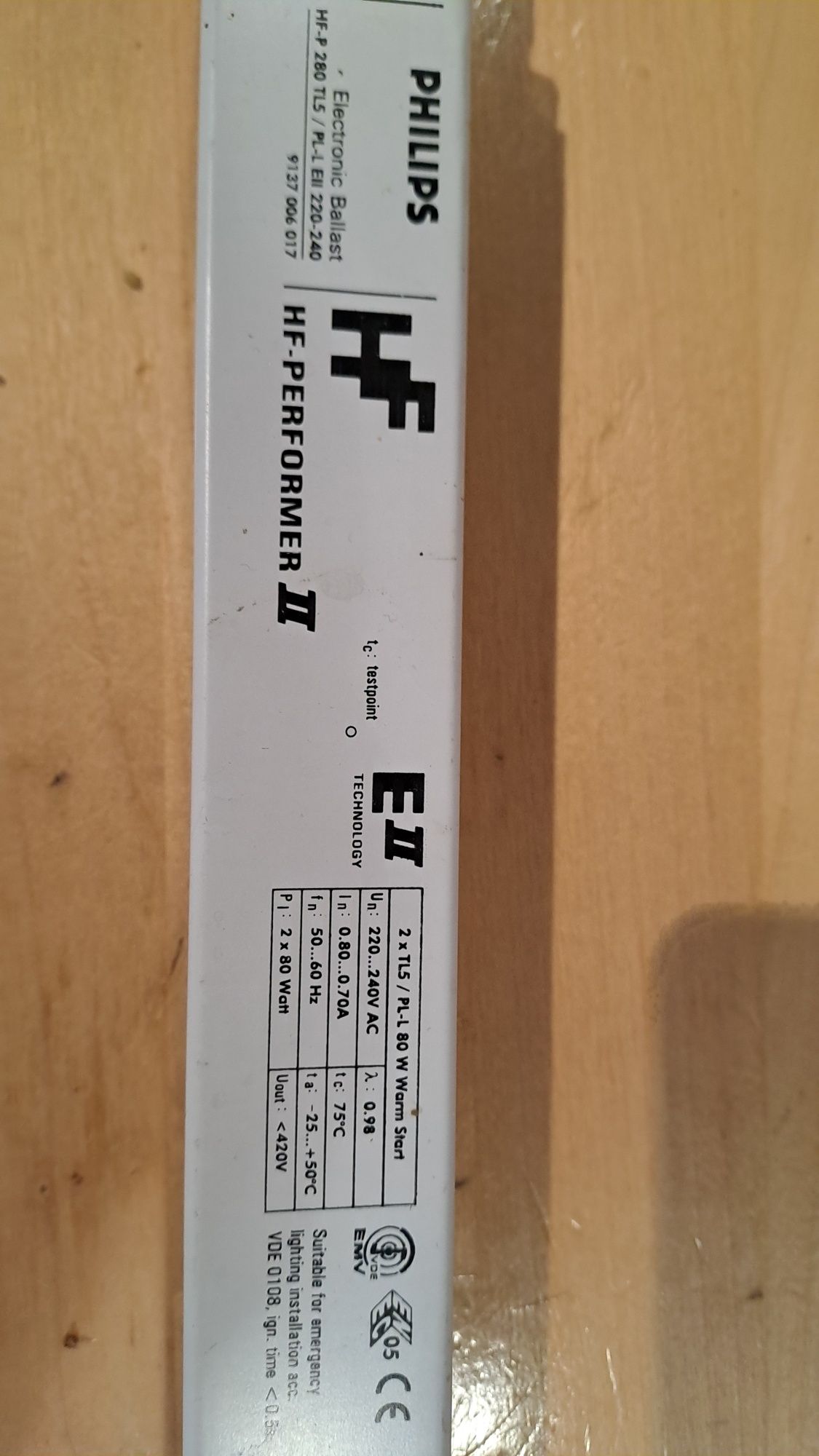 Statecznik elektroniczny 2 szt, 1x 80W, 2x80W