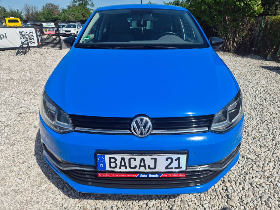 VOLKSWAGEN POLO 2014 1.0 Mpi FRESH Alufelgi nowe opony Serwis 2 klucze