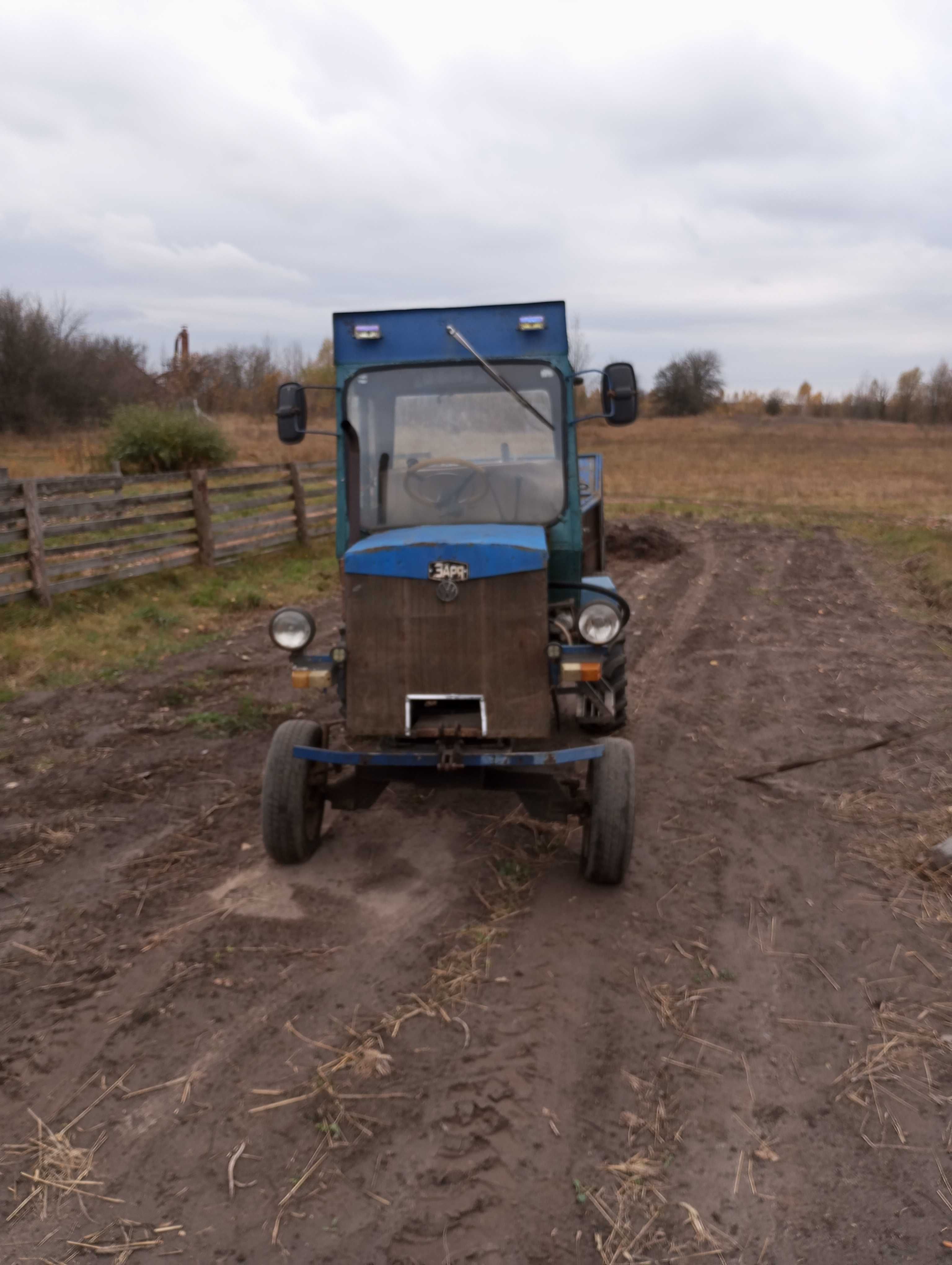 Саморобний мінітрактор