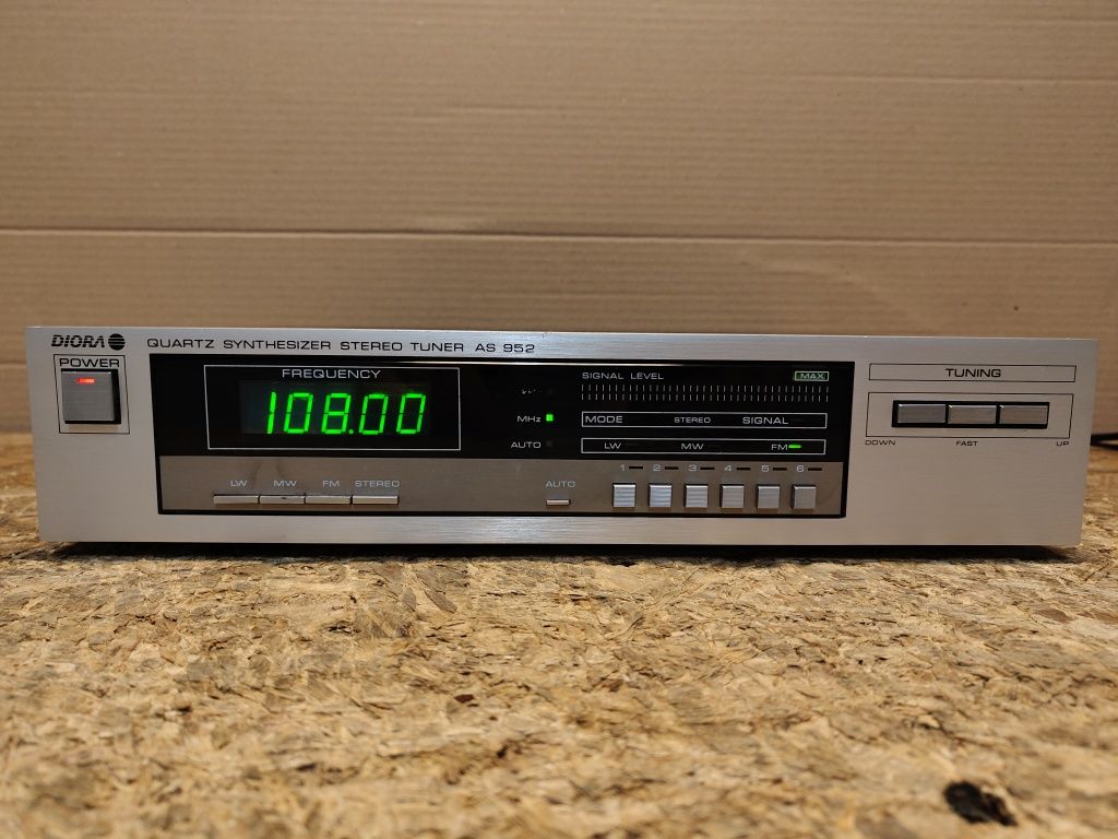 Unitra Diora Tuner AS 952, Made in Poland, PRL