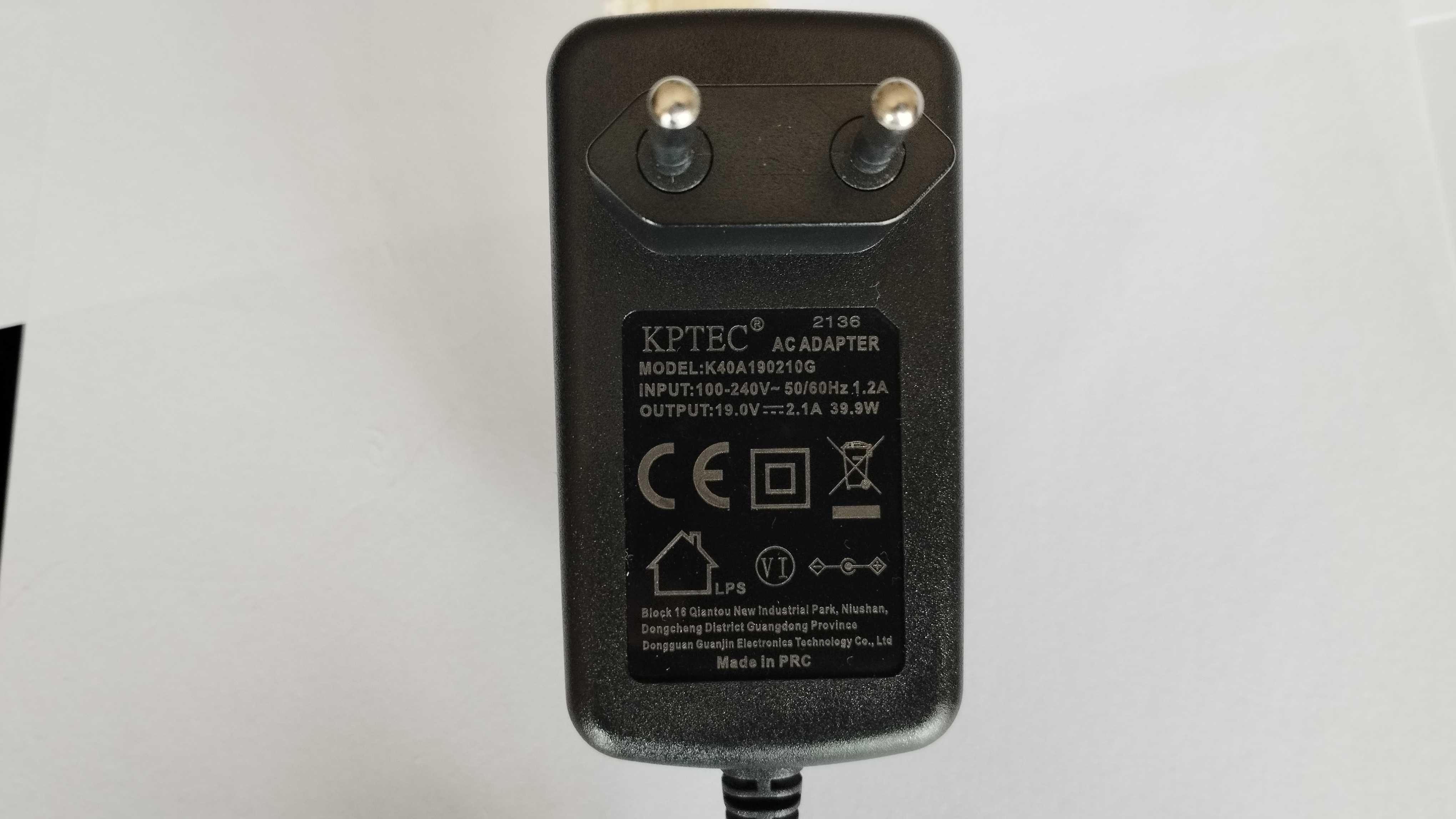 NOVO - Carregador Insys GW1-W149 - Original - 40W 19V 2.1A