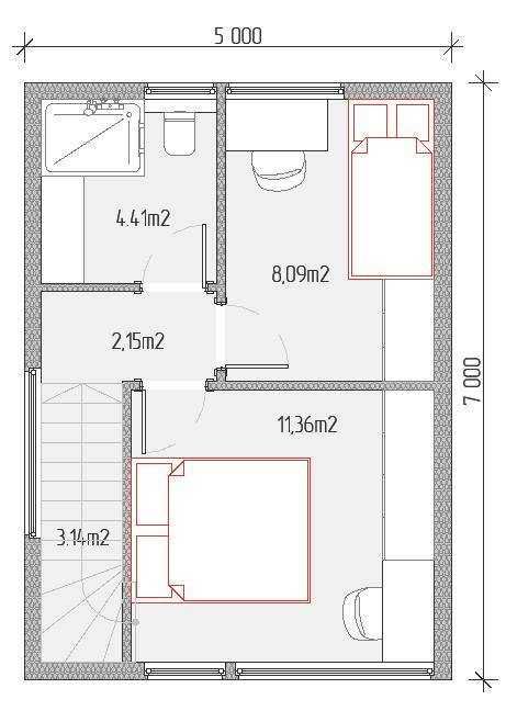 Domki całoroczne зanelowo-szkieletowe SIP 35m2 oraz 90-120m2