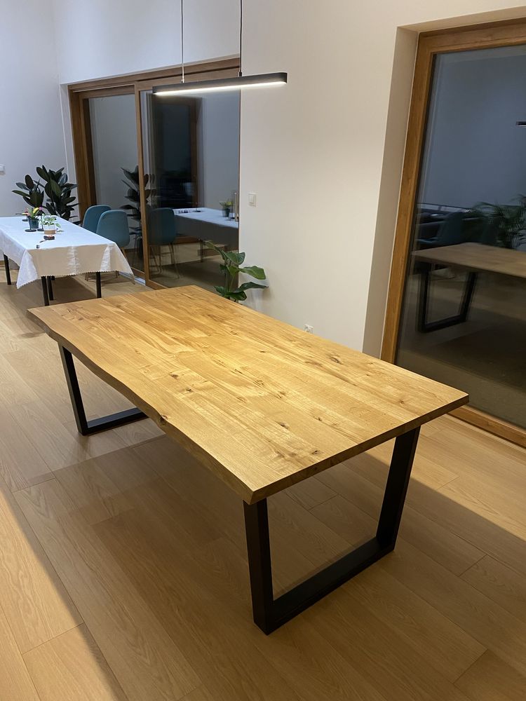 Stół dębowy loft
