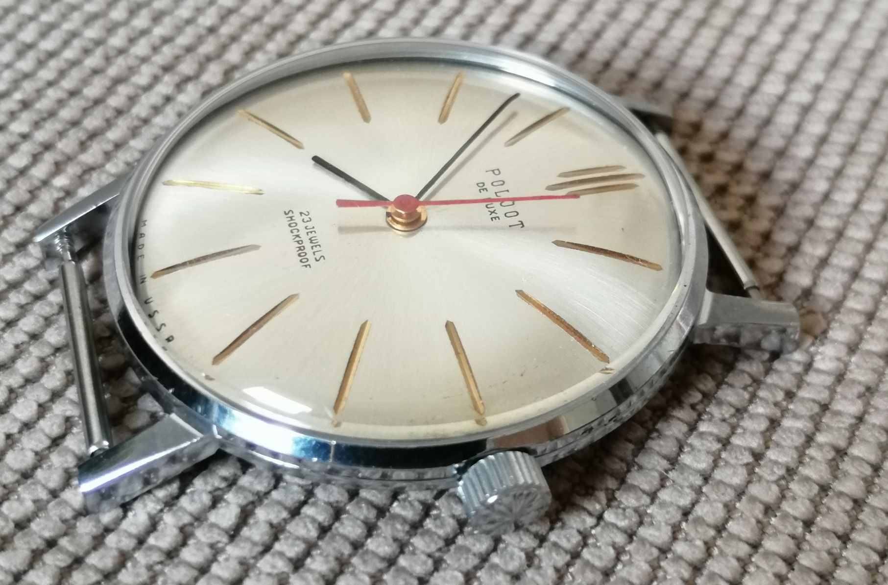 Zegarek Pojot de lux 23  po serwisie gwarancja 1 rok- eksperyment