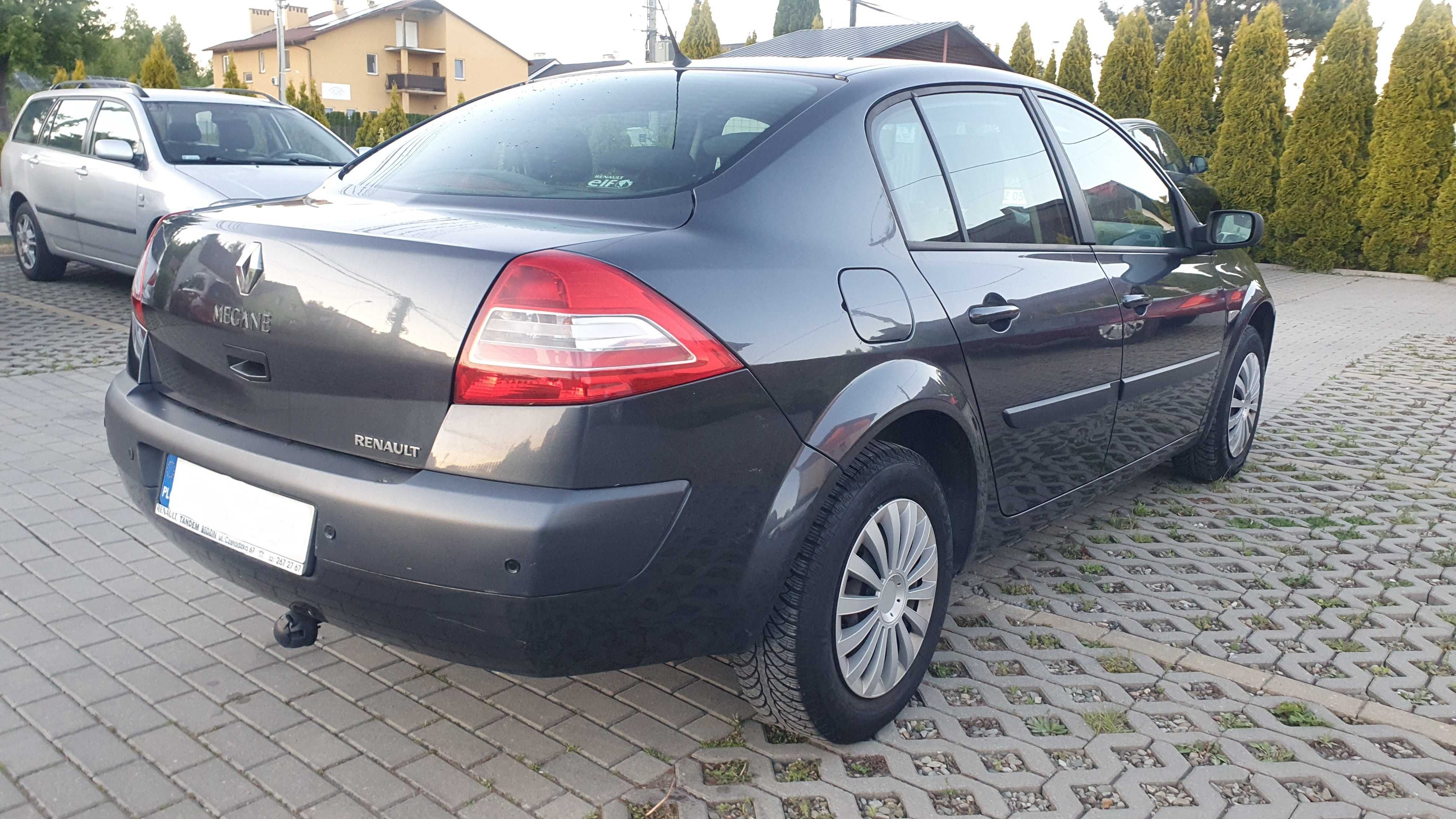 Renault Megane 2008r Sedan 1,4 16V Stan Bardzo Dobry Zarejestrowana