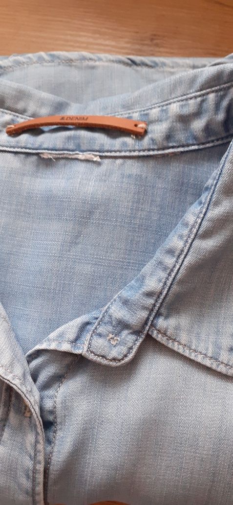 Koszula c&a M /L długa jeans denim