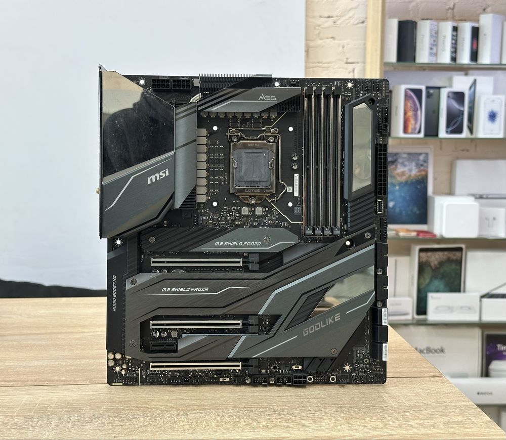 Материнська плата MSI MEG Z490 1200 GODLIKE 10GbE WiFi Bluetooth