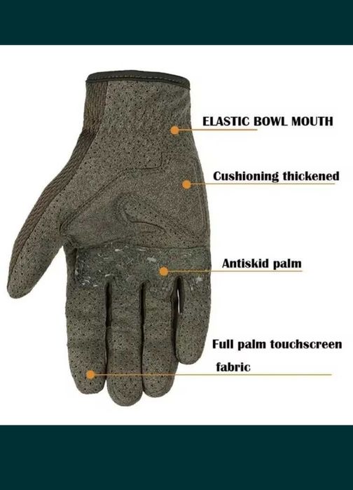 Стрілецькі тактичні рукавички, моделі “Wall lizard” 2024 року. Чорні L