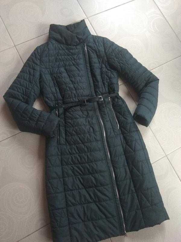 Демісезонне стьобане пальто жіноча куртка пальто плащ пуховик  на с-хс