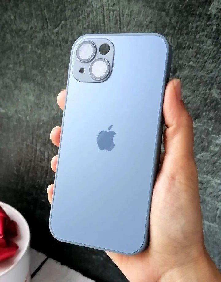 Чехол на iPhone 13 Pro Max, скляний 14 Айфон про макс чохол Glass case