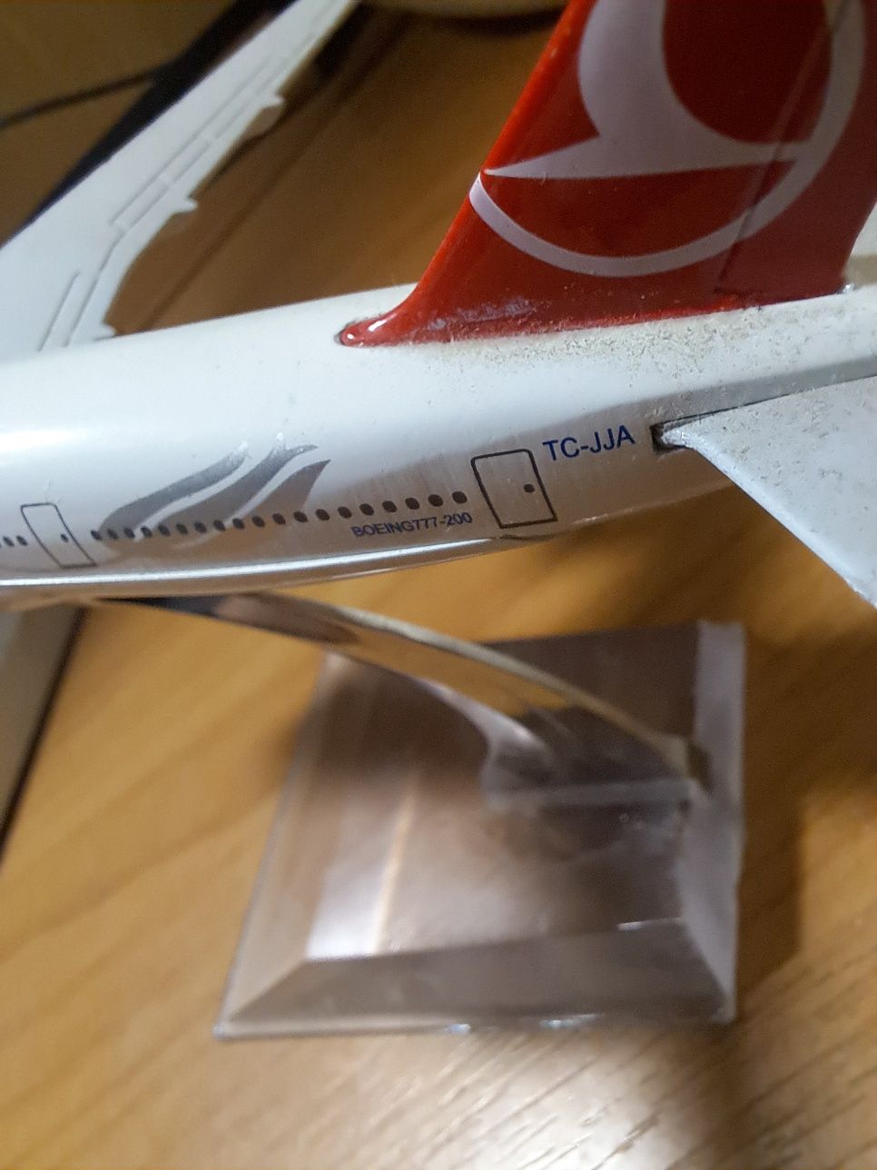 Модель самолета Boeng 777-200 Turkish Airlines.