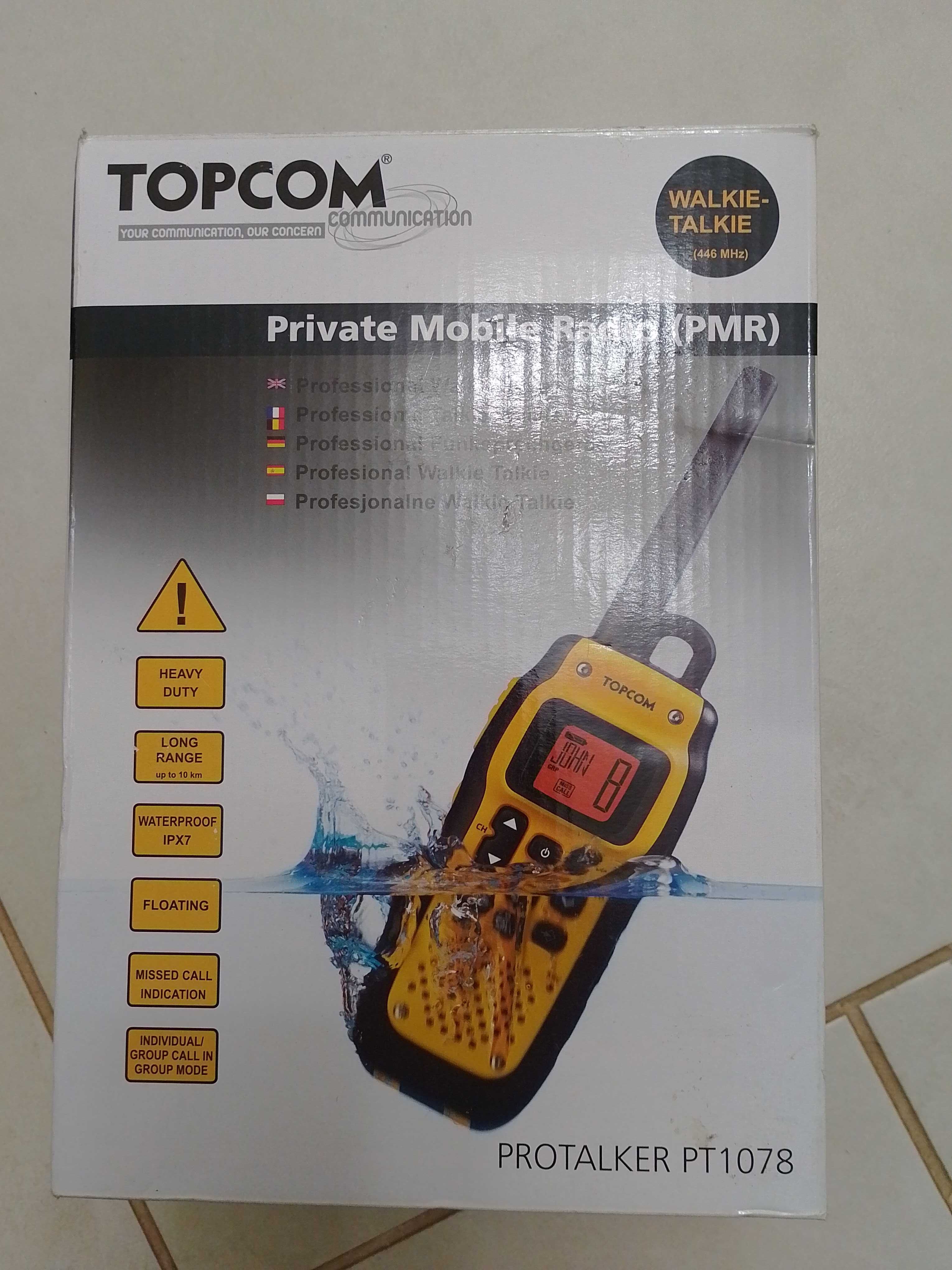 Рация 2шт. Topcom protalker PT1078