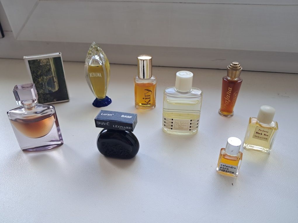 Perfumy miniatury, końcówki kolekcja nowa cena.