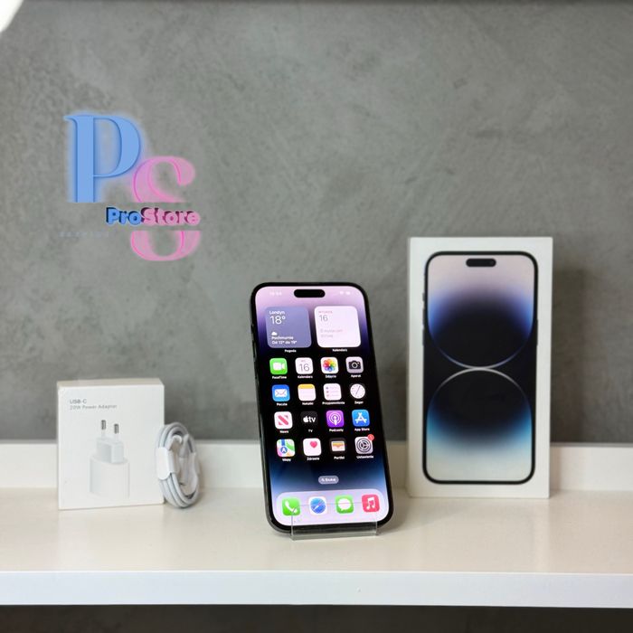 Sklep iPhone 14 Pro Max 128GB Space Black | Bateria 100% | Gwarancja