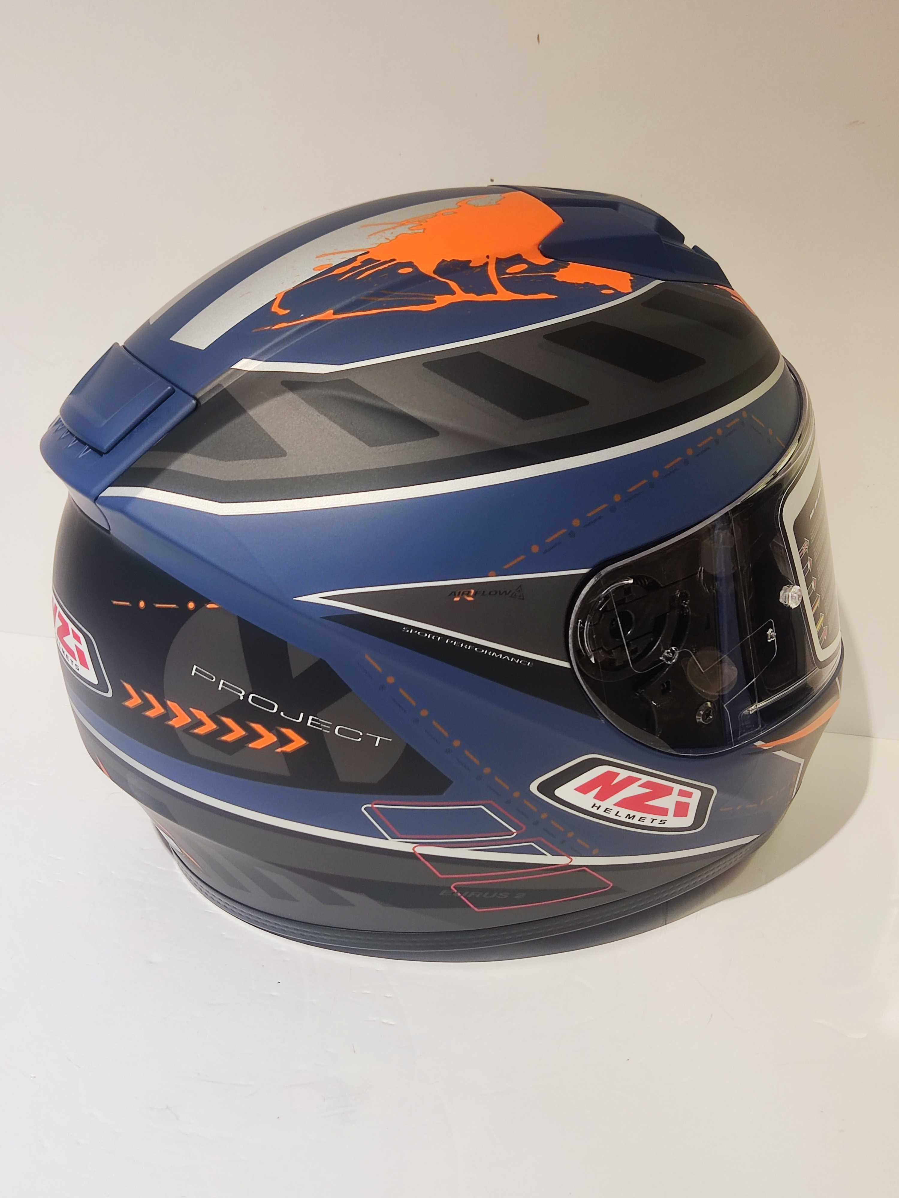 Capacete NZi integral mota scooter novo