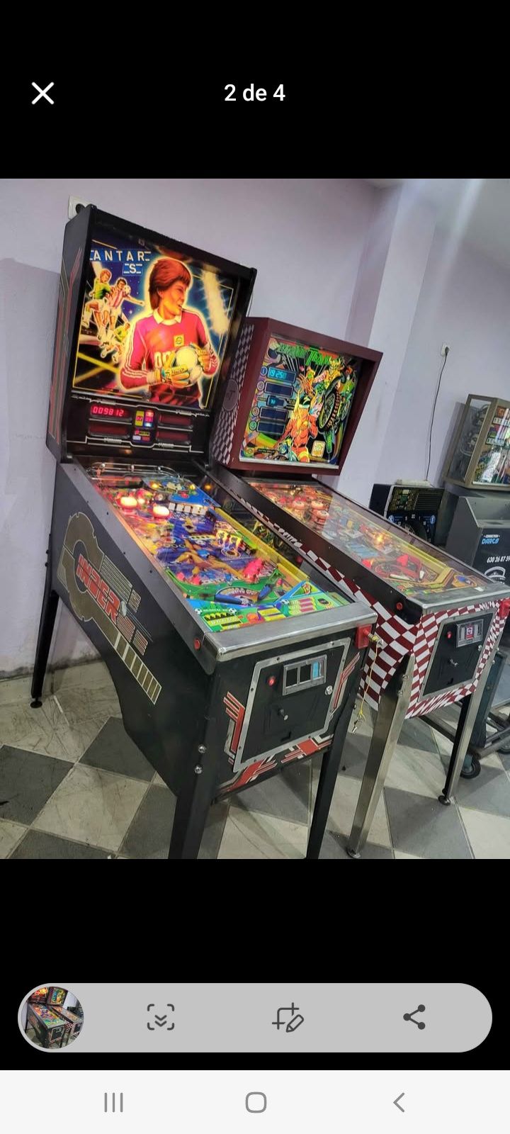 Maquinas de Flipper tipo Pinball