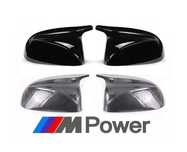 Obudowy Lusterek BMW Wszystkie Modele Czarny Carbon M Pakiet M Power