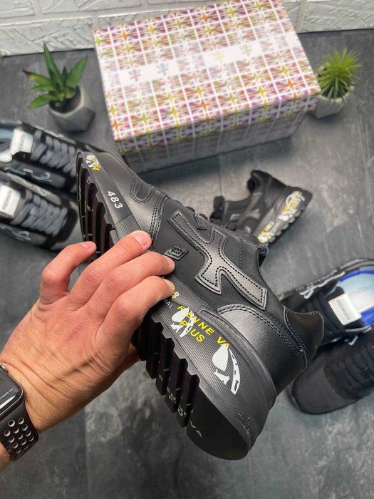 СКИДКА! 45 (29 см.) PREMIATA MICK премиата мик черные премиаты