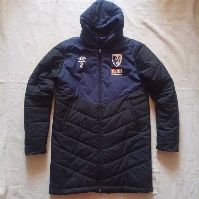 Мужская куртка парка футбольная Umbro клуба Борнмут Англия