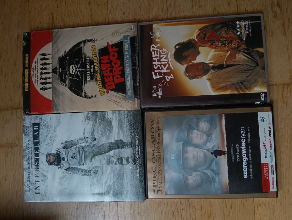 4 filmy dvd Death Proof, Interstellar