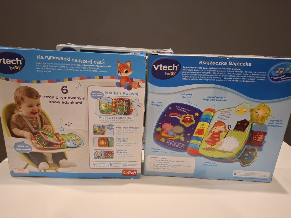 Vtech Interaktywna książeczka bajeczka lub rymowanki opowiadanki