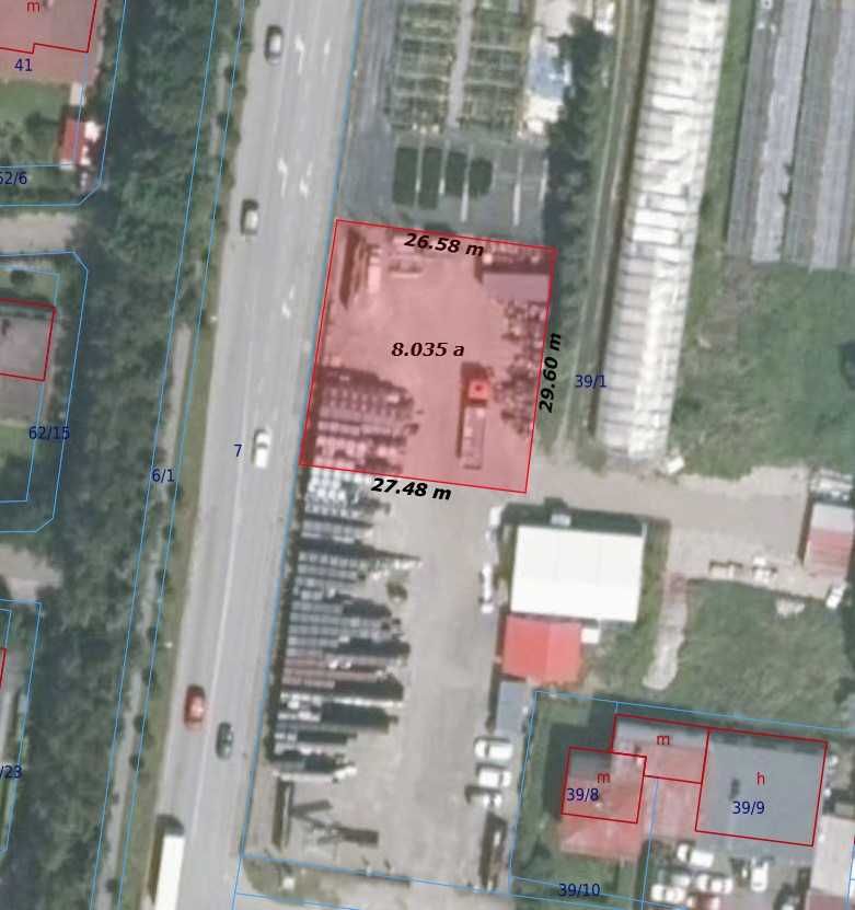 Plac utwardzony do wynajęcia