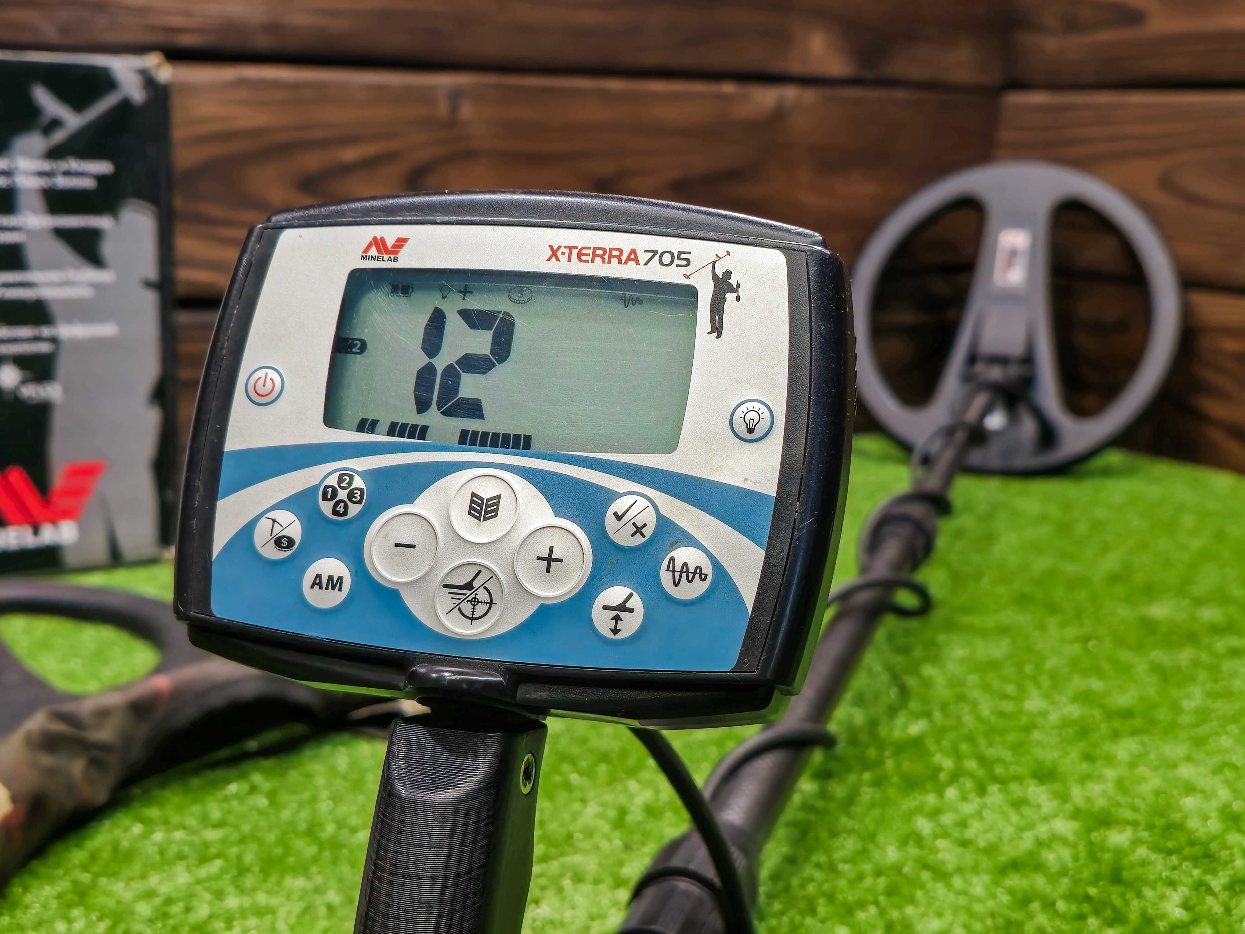 Металошукач Minelab X-Terra 705 "Карбонова штанга"