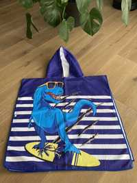 2x Ponczo plażowe ręcznik 60x90 dinozaur