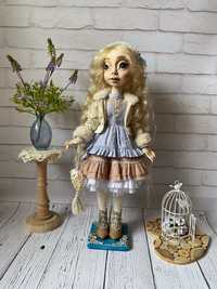Текстильна шарнірна лялька Ангел