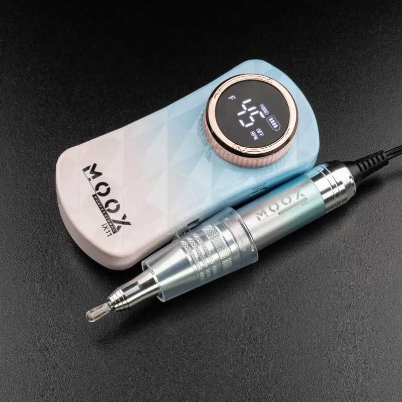 Акумуляторний фрезер для манікюру MOOX IX 11, 45 000 об/хв, Grad Blue