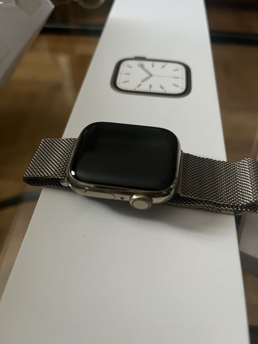 Apple Watch Series 7  Gold Stainless Steel