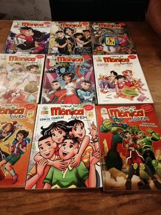 Revistas Turma da Mónica jovem