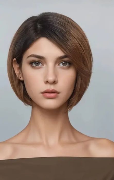 Peruka mieszany kolor ombre