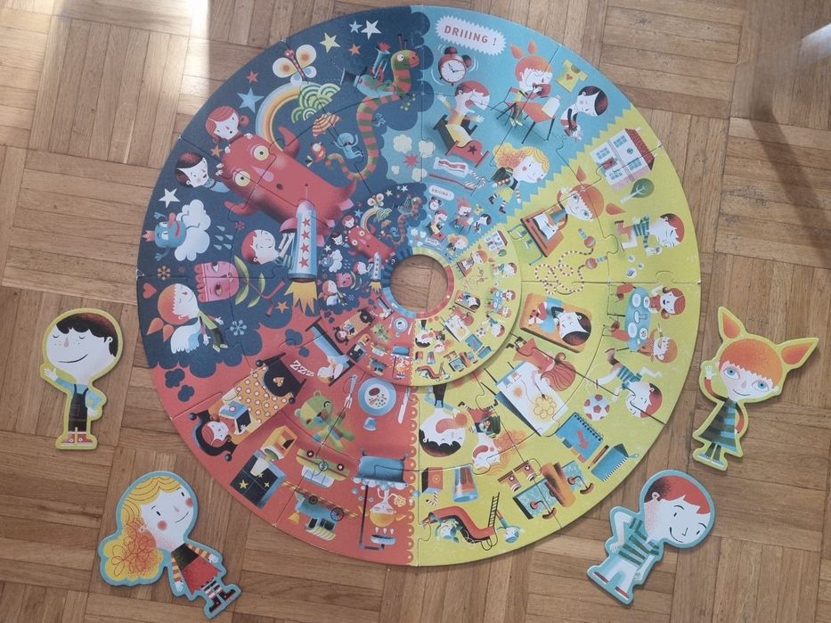 Zestaw puzzli 5 sztuk