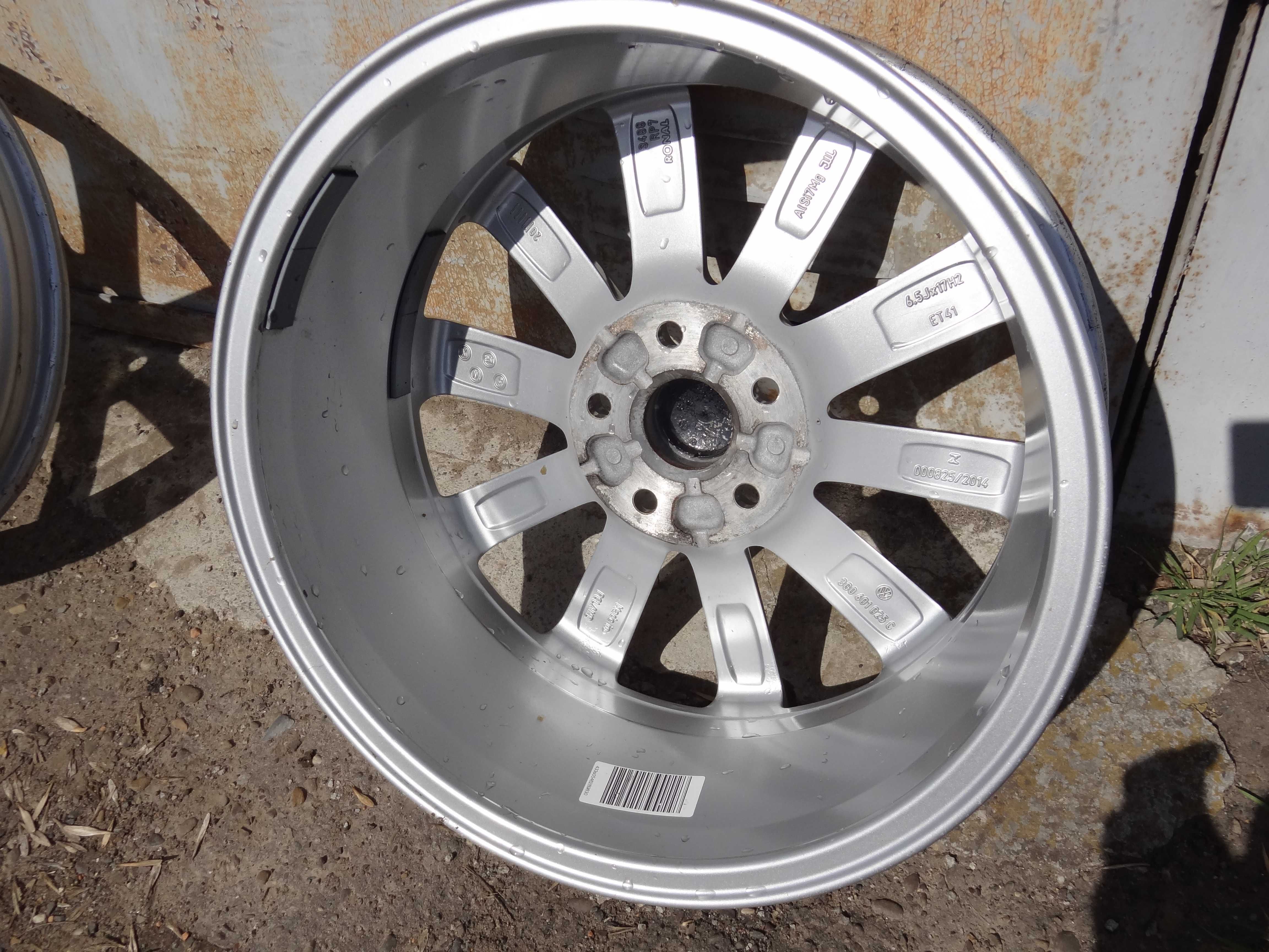 Диски VW 17 5x112 - 4шт. - 17 VW Passat TIGUAN Touran T roc JETTA Golf