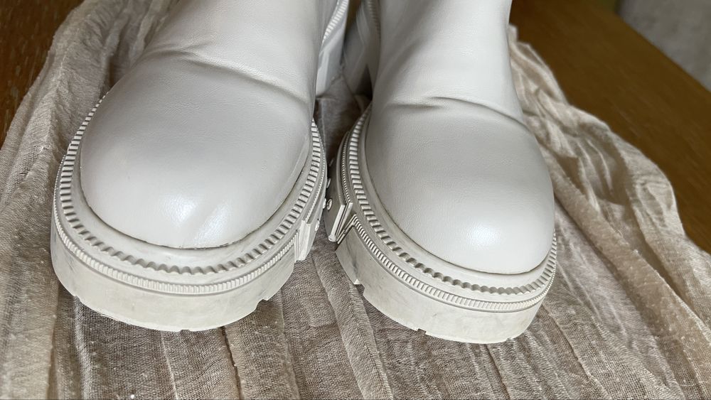 Зимові ботинки чоботи челсі тракторна підошва