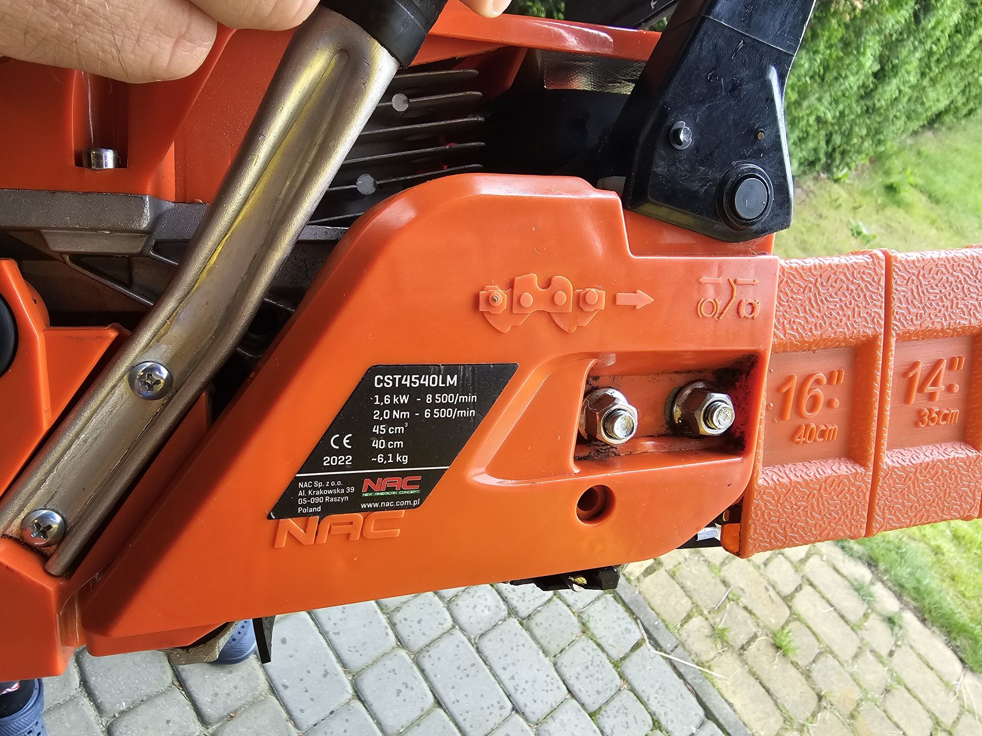 Piła spalinowa NAC CST61-50AOW-T / jak nowa