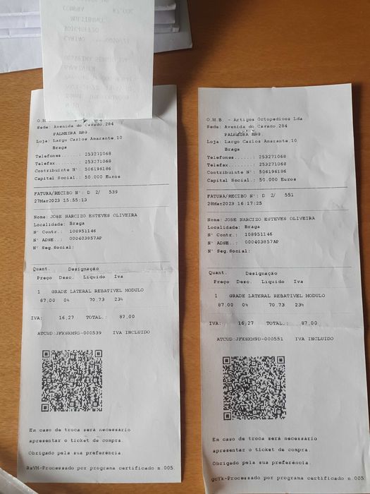 Grades Laterais para cama rebatíveis